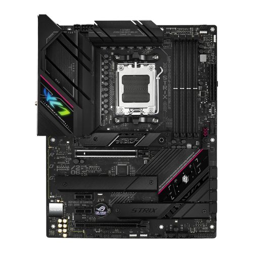 Asus ROG STRIX B650E-F GAMING WIFI, AMD B650, AM5, ATX, 4 DDR5, HDMI, DP, Wi-Fi 6, 2.5G LAN, PCIe5, RGB, 3x M.2-0