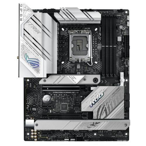 Asus ROG STRIX B760-A GAMING WIFI, Intel B760, 1700, ATX, 4 DDR5, HDMI, DP, Wi-Fi 6E, 2.5G LAN, PCIe5, 3x M.2, RGB-0