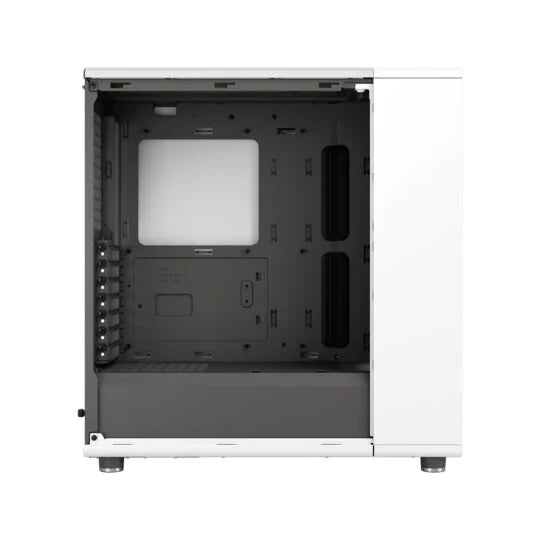 Fractal Design North XL Chalk White (White Solid) Case, E-ATX, Fine Mesh Side, 3 PWM Fans, USB-C, Oak Front