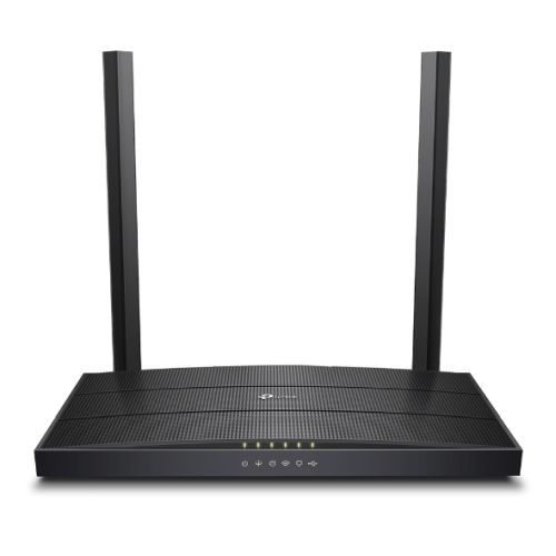 TP-LINK (Archer VR400) AC1200 (300+867) Wireless Dual Band GB VDSL2/ADSL2+ Modem Router, MU-MIMO, USB product image