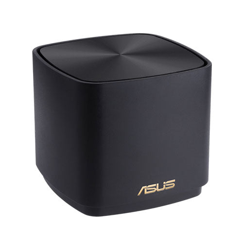 Asus (ZenWiFi XD4 Plus) AX1800 Dual Band Mesh Wi-Fi 6 System, Single Unit, AiMesh, AiProtection, Wall Mountable, Black-0