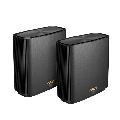 Asus (ZenWiFi AX XT8 V2) AX6600 Wireless Tri-Band Cable Wi-Fi 6 Routers, 2 Pack, USB 3.1 Gen1, 2.5G WAN, AiMesh Tech-0