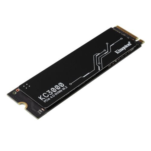 Kingston 4TB KC3000 M.2 NVMe SSD, M.2 2280, PCIe4, 3D TLC NAND, R/W 7000/7000 MB/s, 1M/1M IOPS, Aluminium Heatspreader-0