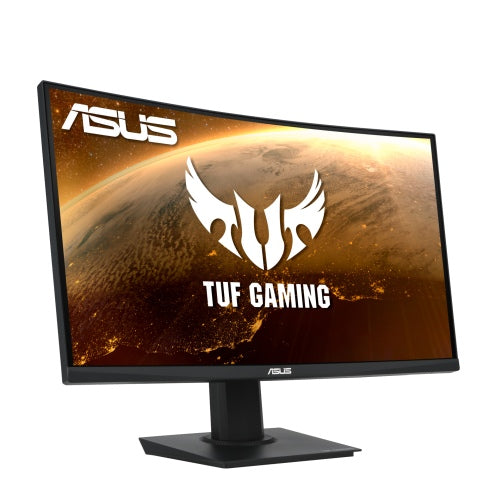 Asus 23.6" TUF Curved Gaming Monitor (VG24VQE), 1920 x 1080, 1ms, 2 HDMI, DP, 165Hz, FreeSync Premium, Shadow Boost, VESA-0